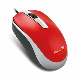 GENIUS myš DX-120, drôtová, 1200 dpi, USB, červená vyobraziť
