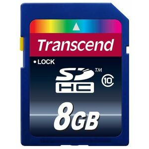 TRANSCEND SDHC karta 8GB Premium, Class 10 vyobraziť