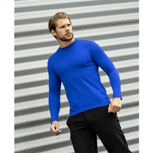 Tričko ARDON®CUBA s dlhým rukávom stredne modrá royal | H13224/L vyobraziť