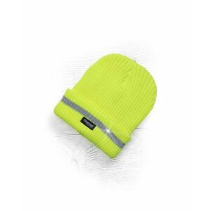 Zimná čiapka pletená fleece ARDON®SPARK s reflex. pruhom žltá vyobraziť