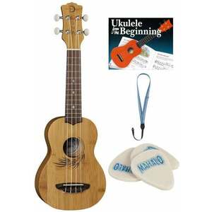 Luna UKE-BAMBOO-S SET Sopránové ukulele Natural vyobraziť