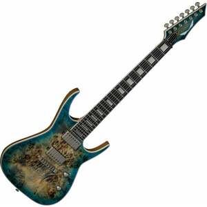 Dean Guitars Exile Select Floyd 7 St Burl Poplar Satin Turquoise Burst vyobraziť