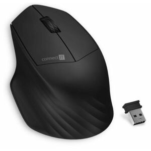 CONNECT IT Triple SmartSwitch bezdrôtová myš, 2.4 GHz & Bluetooth 5.0, čierna vyobraziť
