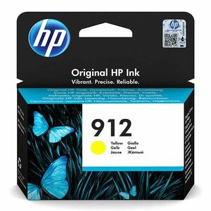 HP 3YL79AE - originálna cartridge HP 912, žltá, 2ml vyobraziť