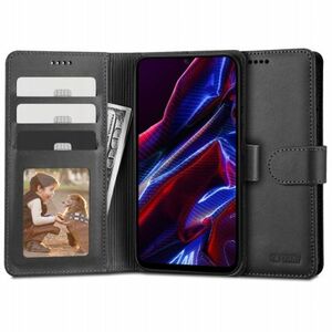 Tech-Protect Wallet knižkové puzdro na Xiaomi Redmi Note 12 / Poco X5 5G, čierne vyobraziť
