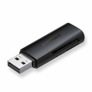 Ugreen CM264 USB čítačka pamäťových kariet TF/SD, čierna (60722) vyobraziť