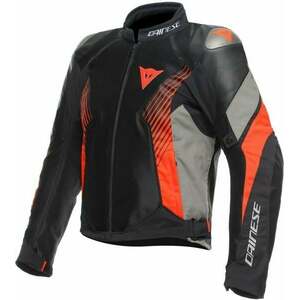 Dainese Super Rider 2 Absoluteshell™ Jacket Black/Dark Full Gray/Fluo Red 44 Textilná bunda vyobraziť