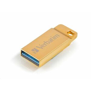 VERBATIM Flash Disk 32GB Metal Executive, USB 3.0, zlatá vyobraziť