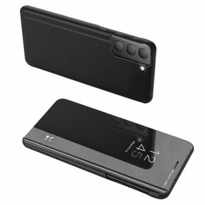 MG Clear View knižkové puzdro na Samsung Galaxy S21 FE, čierne vyobraziť