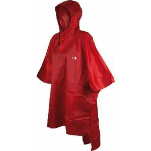Tatonka Poncho 2 Red M/L Outdoorová bunda vyobraziť
