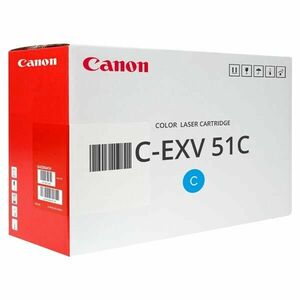 CANON C-EXV51 C - originálny toner, azúrový, 60000 strán vyobraziť