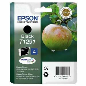 EPSON T1291 (C13T12914011) - originálna cartridge, čierna, 385 strán vyobraziť