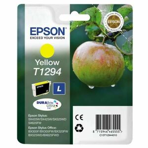 EPSON T1294 (C13T12944011) - originálna cartridge, žltá, 485 strán vyobraziť