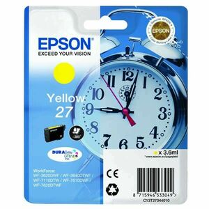 EPSON T2704 (C13T27044010) - originálna cartridge, žltá vyobraziť