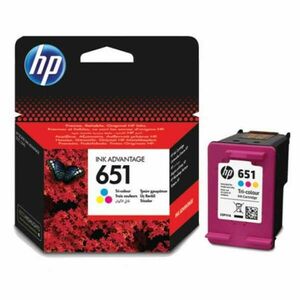 HP C2P11AE - originálna cartridge HP 651, farebná vyobraziť