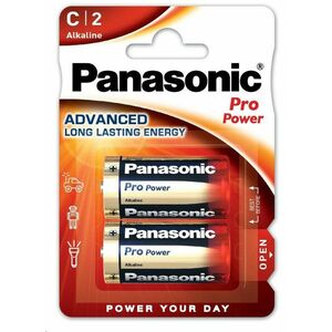 PANASONIC Alkalické batérie Pro Power LR14PPG/2BP C 1, 5V (Blister 2ks) vyobraziť