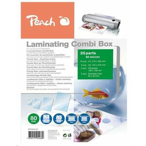 Peach Laminating Combi Box 25, PPC500-02 vyobraziť