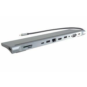 PremiumCord MST Dokovacia stanica USB-C Full Size vhodná pod notebook vyobraziť