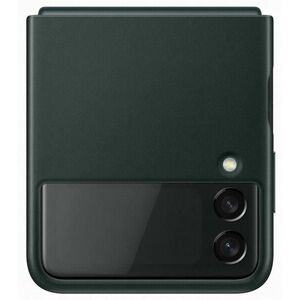 Samsung kožený zadný kryt EF-VF711LGEGW pre Galaxy Z Flip3, zelená vyobraziť