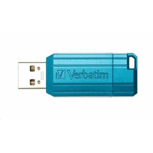 VERBATIM Flash Disk 32GB Store 'n' Go PinStripe, karibská modrá vyobraziť