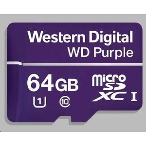WD MicroSDXC karta 64GB Purple WDD064G1P0C Class 10, 16 TBW vyobraziť
