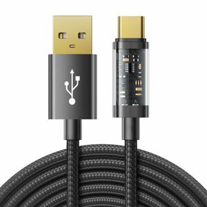 Joyroom Fast Charging kábel USB / USB-C 3A 2m, čierny (S-UC027A20) vyobraziť
