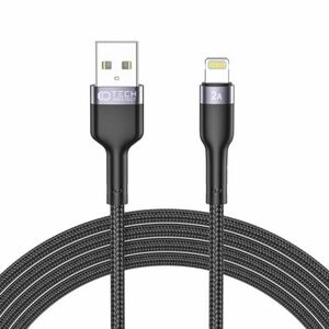 Tech-Protect Ultraboost kábel USB / Lightning 2.4A 2m, čierny vyobraziť
