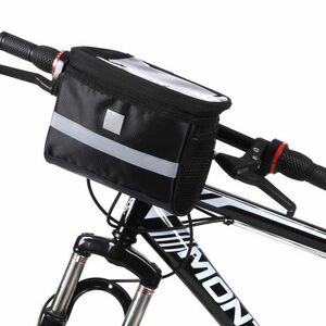 MG Handlebar cyklistická taška na riadidlá bicykla 2L, čierna (WBB12BK) vyobraziť