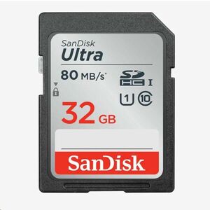 SanDisk SDHC karta 32GB Ultra (100MB/s Class 10 UHS-I) vyobraziť