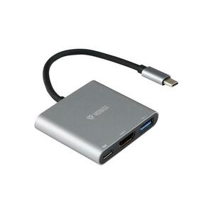 Adaptér YENKEE YTC 031 USB C na HDMI, USB, C, A vyobraziť