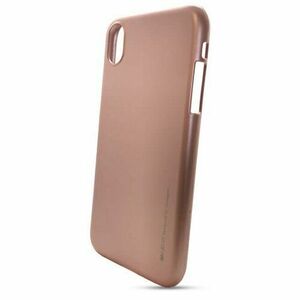 Puzdro i-Jelly Mercury TPU iPhone XS MAX - ružovo-zlaté vyobraziť