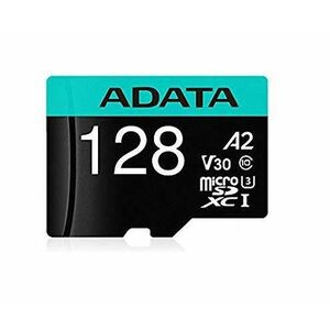 ADATA MicroSDXC karta 128GB Premier Pro UHS-I V30S (R: 100/W: 80 MB/s) + SD adaptér vyobraziť
