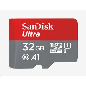 SanDisk MicroSDXC karta 32GB Ultra (120 MB/s, A1 Class 10 UHS-I, Android) + adaptér vyobraziť