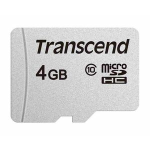 TRANSCEND MicroSDHC karta 4GB 300S, Class 10, bez adaptéra vyobraziť