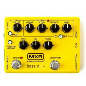 Dunlop MXR M80Y Bass DI+ Special Edition Yellow vyobraziť