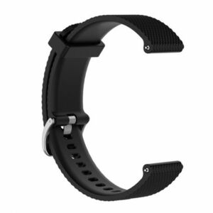 Huawei Watch 3 / 3 Pro Silicone Sport remienok, Black vyobraziť