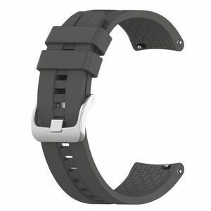 Huawei Watch 3 / 3 Pro Silicone Cube remienok, Dark Gray vyobraziť