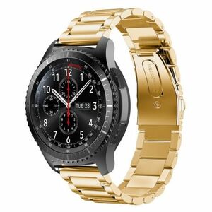 BStrap Stainless Steel remienok na Huawei Watch GT/GT2 46mm, gold (SSG007C0212) vyobraziť