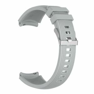 Samsung Galaxy Watch 3 45mm Silicone Davis remienok, Gray vyobraziť