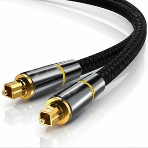 MG Fiber Toslink audio optický kábel SPDIF 2m, čierny (WOPT-20) vyobraziť