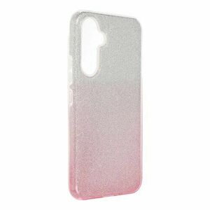 Puzdro Shining 3in1 TPU Samsung Galaxy A54 5G - ružovo-strieborné vyobraziť