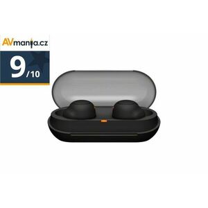 Sony WF-C500, Bluetooth In-ear, nespojená sluchátka, nabíjecí pouzdro, černá vyobraziť