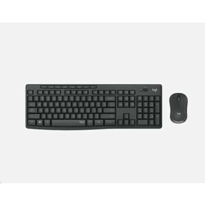 Logitech Silent Wireless Combo MK295, bezdrôtová klávesnica + myš, US, Graphite vyobraziť