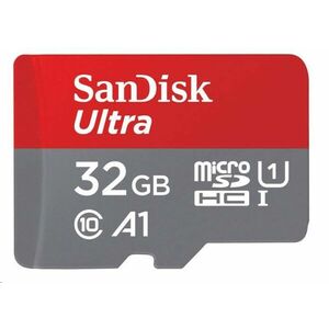 SanDisk MicroSDHC karta 32GB Ultra (120MB/s, A1 Class 10 UHS-I, Android - Tablet Packaging, Memory Zone App) + adaptér vyobraziť