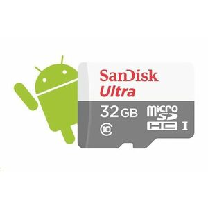 SanDisk MicroSDHC karta 32GB Ultra (80MB/s, Class 10 UHS-I, Android) vyobraziť