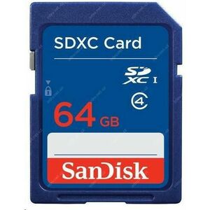 SanDisk SDXC karta 64GB (Class 4) vyobraziť