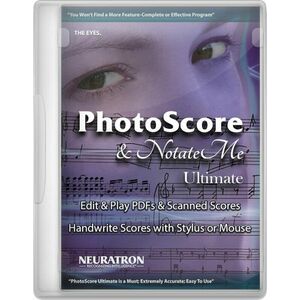 Neuratron PhotoScore & NotateMe Ultimate (Digitálny produkt) vyobraziť