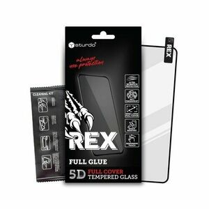 Ochranné sklo Sturdo Rex Motorola Moto G13/G23/G53/G73, celotvárové - čierne vyobraziť