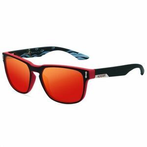 KDEAM Andover 3 slnečné okuliare, Black & Pattern / Red (GKD027C03) vyobraziť