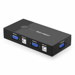 Ugreen Switch Box VGA / USB, čierny (30357) vyobraziť